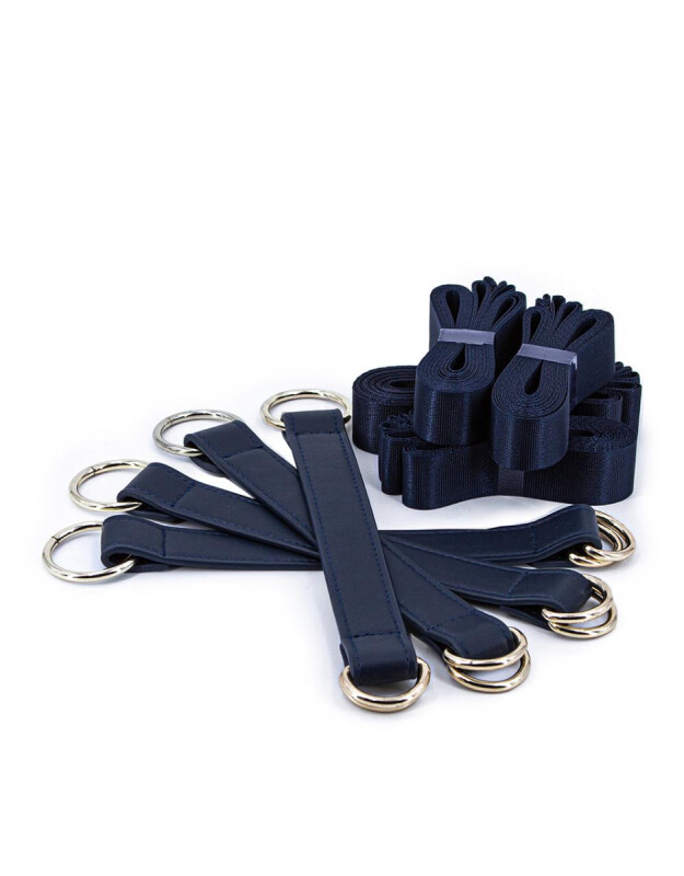 Система фіксації до ліжка NS Novelties Bondage Couture, синя