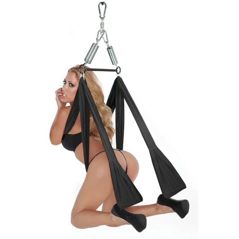 Гойдалка для сексу Whipsmart Yoga Pleasure Swing чорна - Изображение 3