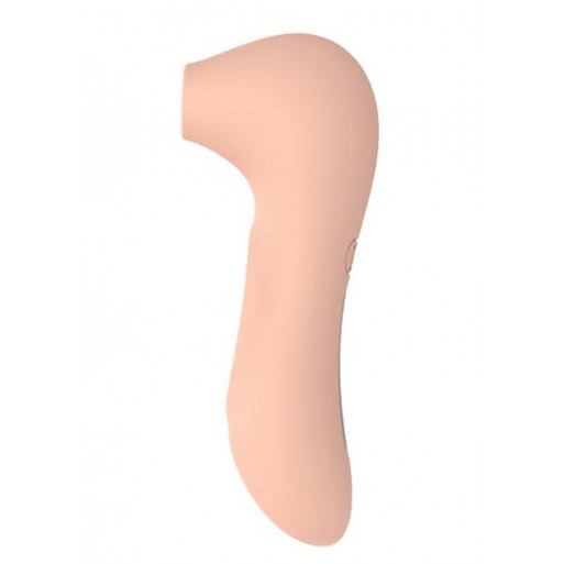 Вакуумний кліторний стимулятор Electric Sucking Massager 2.0 USB, бежевий - Изображение 3