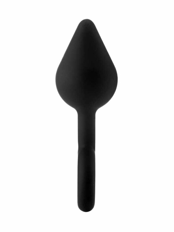 Анальна пробка XL Dream Toys FantASStic, чорна, 14 х 4.4 см - Зображення 3