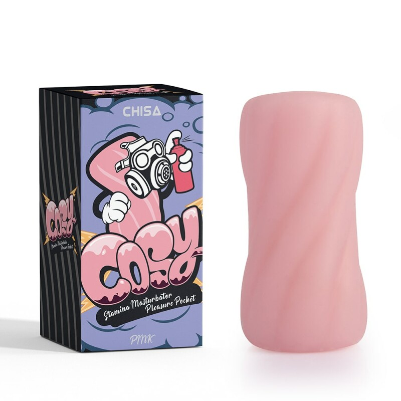Мастурбатор нереалістичний Chisa COSY Stamina, рожевий, 8 х 4 см