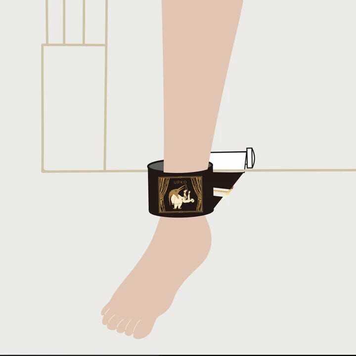 Фіксатори на двері UPKO Constraints Door Anchors Ankle Restraints для фіксації ніг, чорного кольору - Зображення 7
