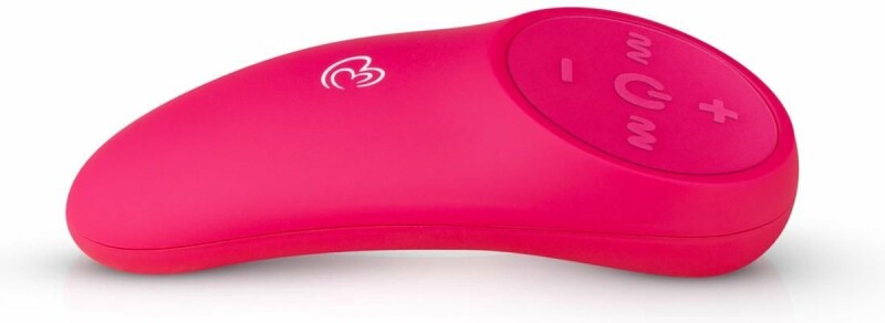 Віброяйце XL Easytoys, з дистанційним пультом, силіконове, рожеве, 8 х 3.8 см - Зображення 4