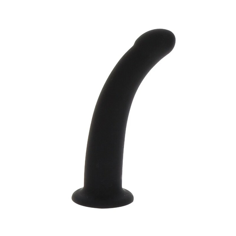 Фалоімітатор страпон Taboom Strap-On Dong Large чорного кольору, 16 см х  3.8 см - Изображение 1