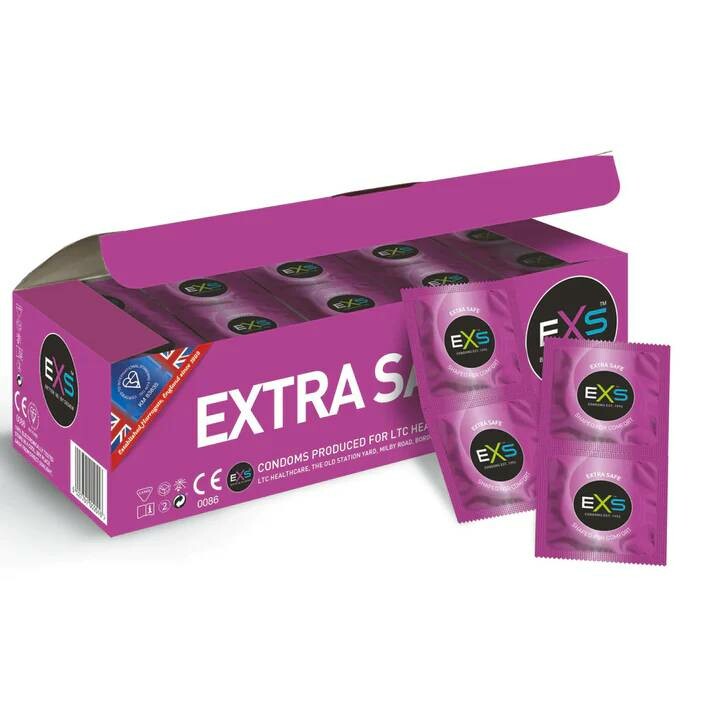 Презерватив EXS Thicker Latex подвійний захист, 1 шт - Изображение 1