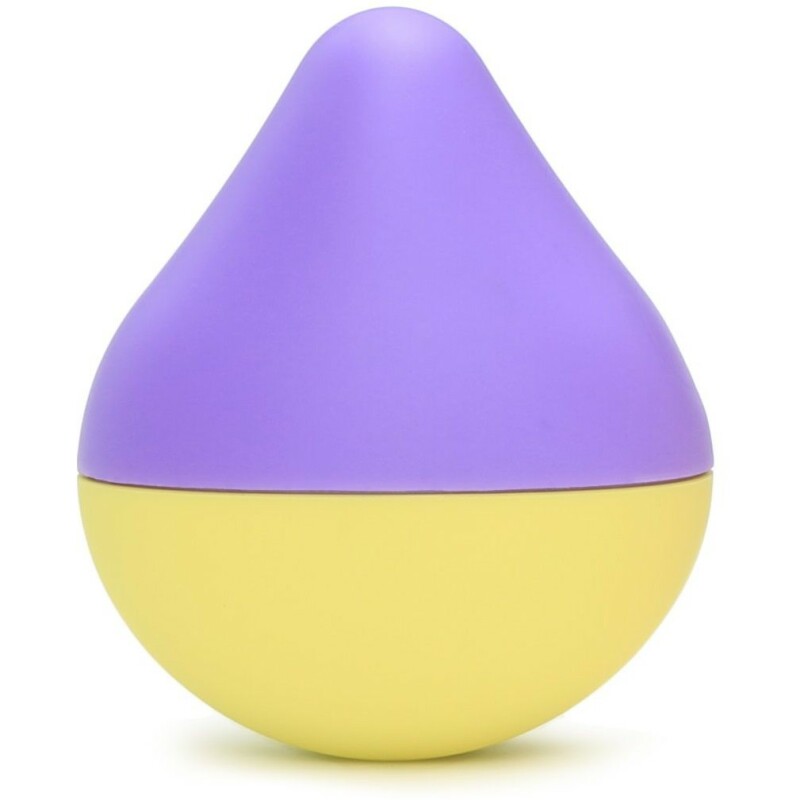 Вібратор для клітора Tenga Iroha Mini, фіолетово-жовтий, 5.2 х 3.4 см