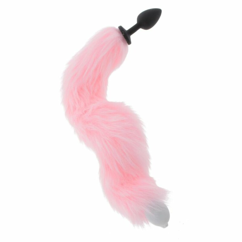 Анальна пробка з хвостом що світиться TABOOM Unicorn Tail &amp; Buttplug LED, 6.5 х 2.8 см - Зображення 3