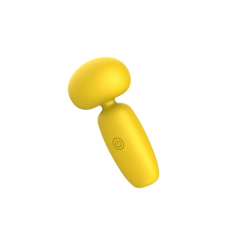 Міні вібратор масажер Chisa Buster, жовтий, 9.4 х 4.5 см - Изображение 3