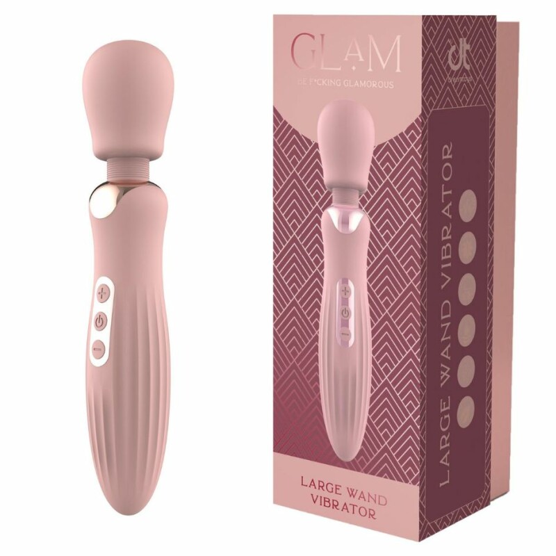Вібратор мікрофон Dream Toys Glam Wand Large рожевий, 24.5 см х 4.9 см