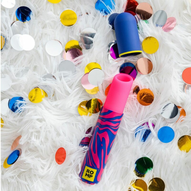 Кліторальний стимулятор вакуумний Romp Lipstick у формі помади, рожевий - Изображение 7