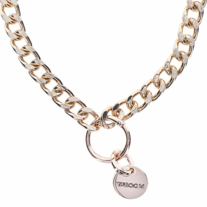 Нашийник ланцюг із повідцем Taboom Dona Statement Collar and leash, золотий, 49 см х 75 см - Зображення 8