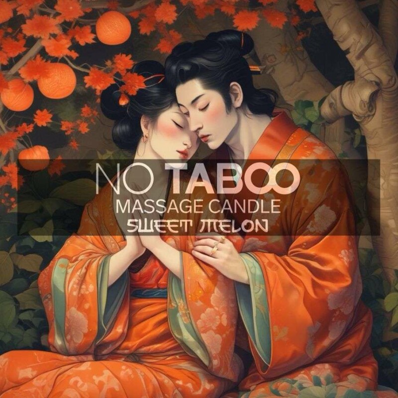 Масажна свічка NO TABOO, 30 мл, Sweet Melon з ароматом соковитої дині - Изображение 1