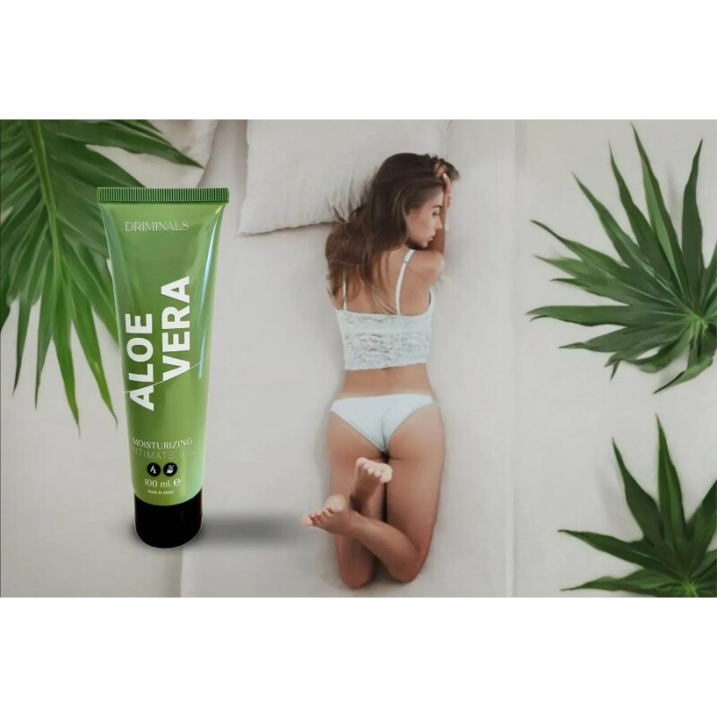 Лубрикант для чутливої шкіри Driminals Aloe Vera на водній основі, 100 мл - Зображення 2