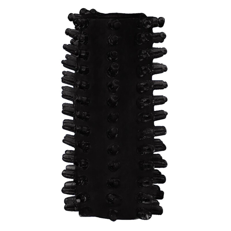 Набір насадок на пеніс Dreamtoys All Time Favorites з різними текстурами, чорний, 7 шт - Изображение 4