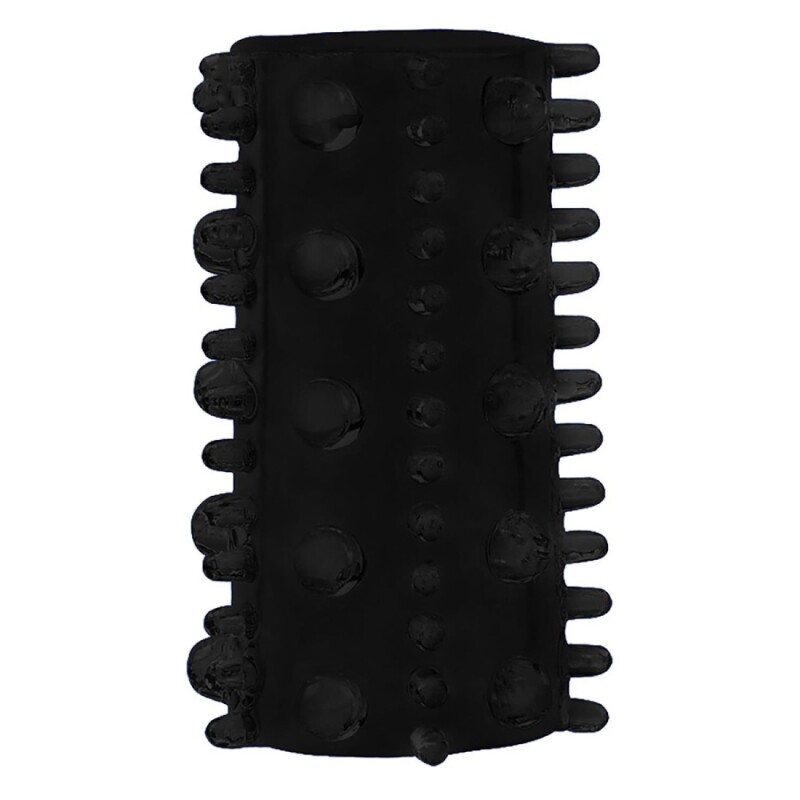 Набір насадок на пеніс Dreamtoys All Time Favorites з різними текстурами, чорний, 7 шт - Изображение 7