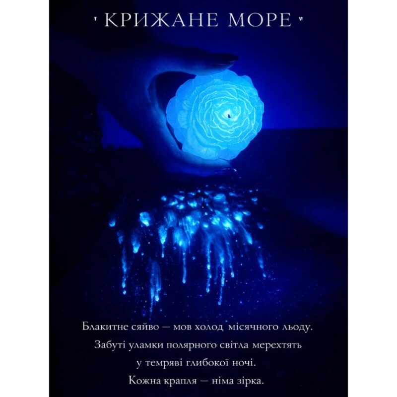 Свічка півонія люмінісцентна GlowKink 65 г, низькотемпературна, L, для БДСМ, блакитна - Зображення 2