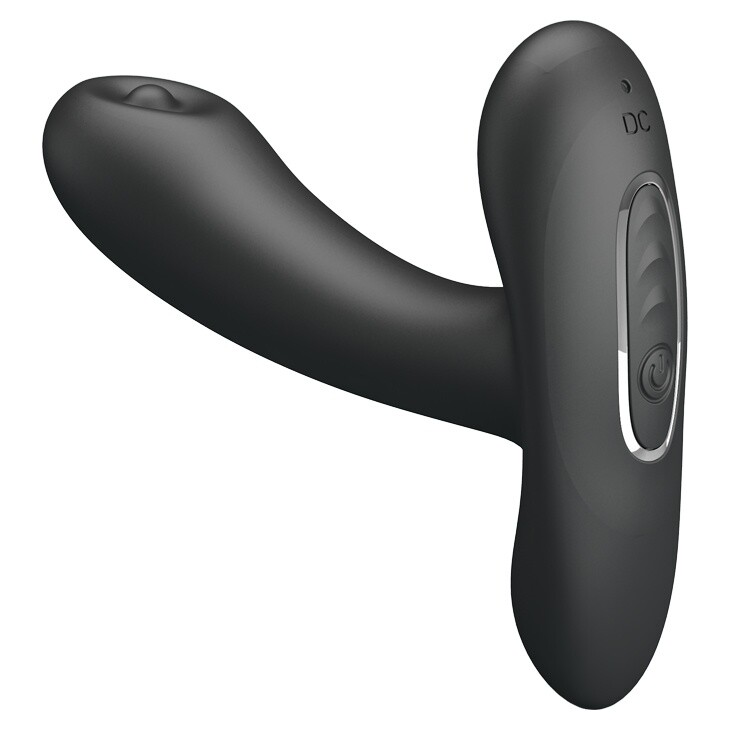 Масажер простати Pretty Love Remington з пульсацією, чорний, 11 х 2.8 см - Изображение 2