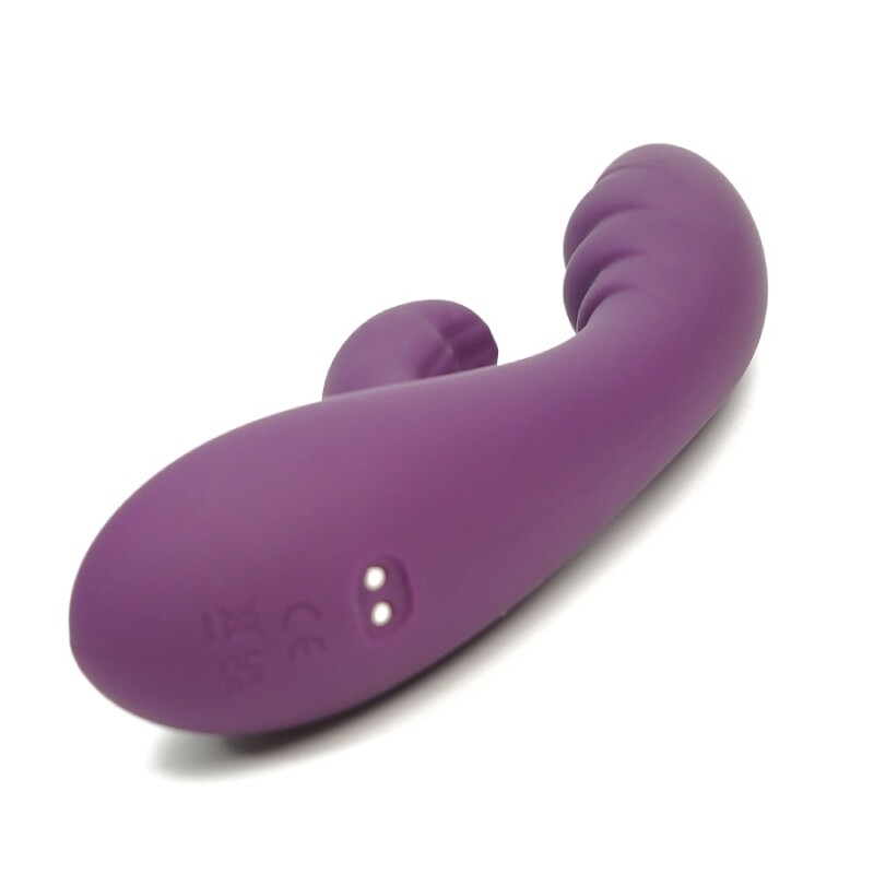 Вібратор-кролик Sweet Em Flexi Bunny Vibrator фіолетовий, 19.8 х 4 см - Зображення 4