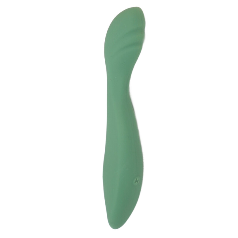 Вібратор Sweet Em Curve Vibe для точки G, зелений, 18.8 х 3.2 см - Зображення 1