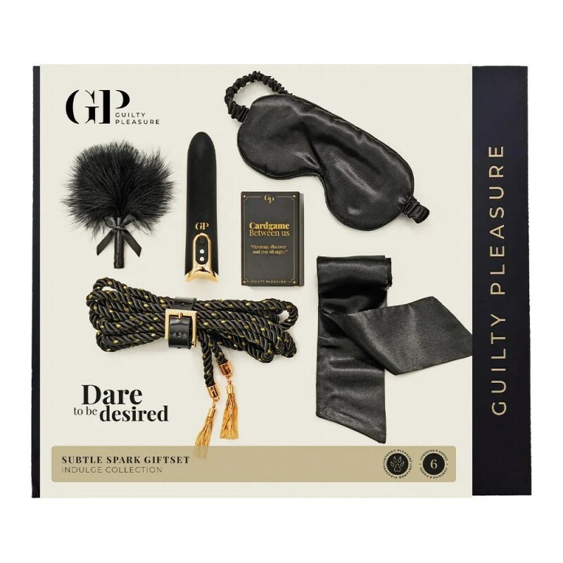Подарунковий набір Guilty Pleasure Subtle Spark чорний, 6 предметів - Изображение 1