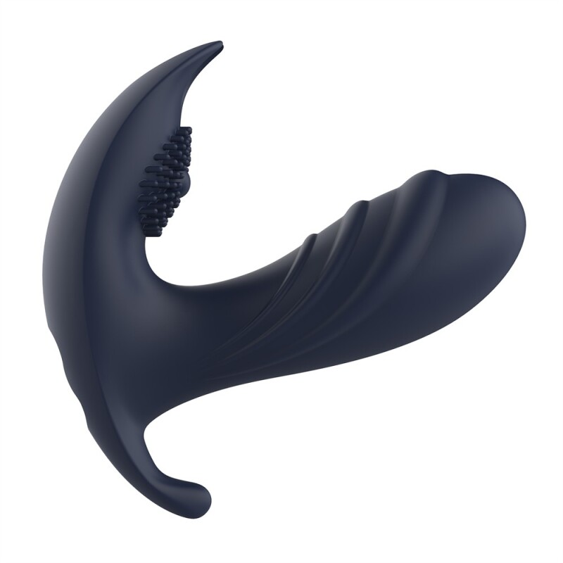 Вібромасажер простати Dream Toys Atomic з пультом, синій, 12.5 х 4 см - Зображення 4
