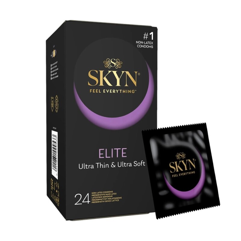 Презервативи безлатексні SKYN Elite ультратонкі, 24 шт