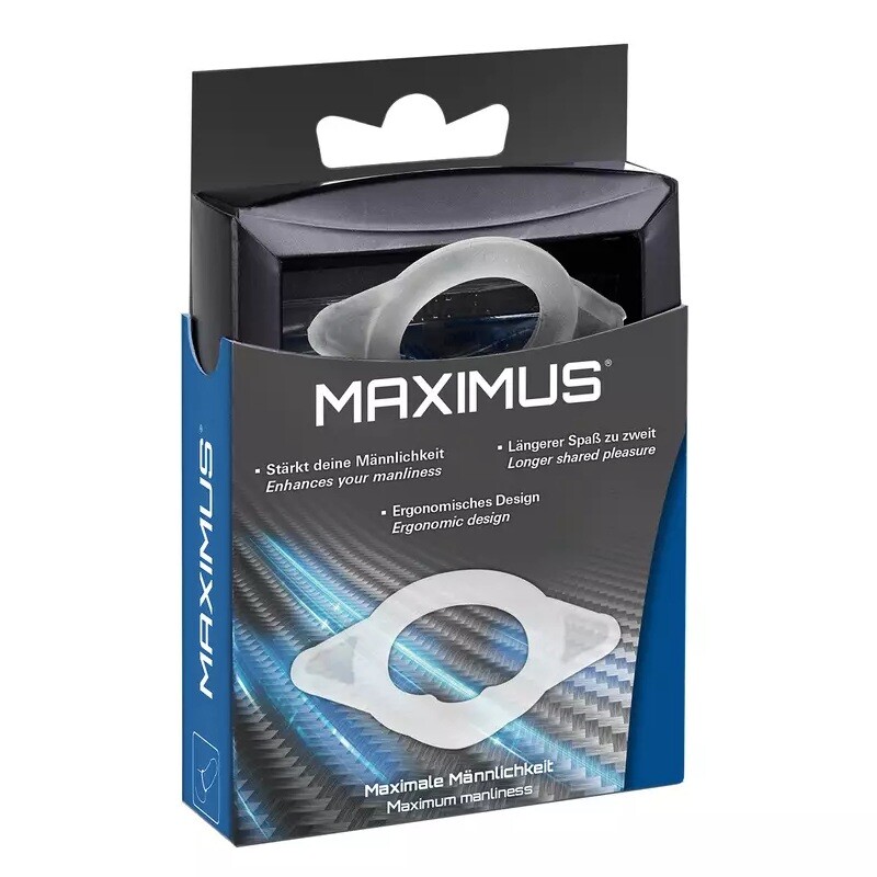 Ерекційне кільце Joy Division Maximus M прозоре, 2.3 см - Изображение 2