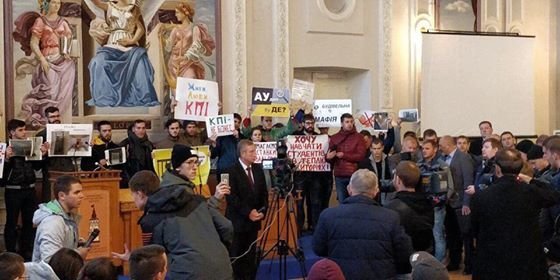 «КПИ – не бизнес»: студенты «Политеха» взбунтовались против..., фото-1 «КПИ – не бизнес»: студенты «Политеха» взбунтовались против проректора , фото-1