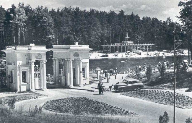 Пуща-Водица, 1950-е годы Пуща-Водица, 1950-е годы - Фото: starkiev.com
