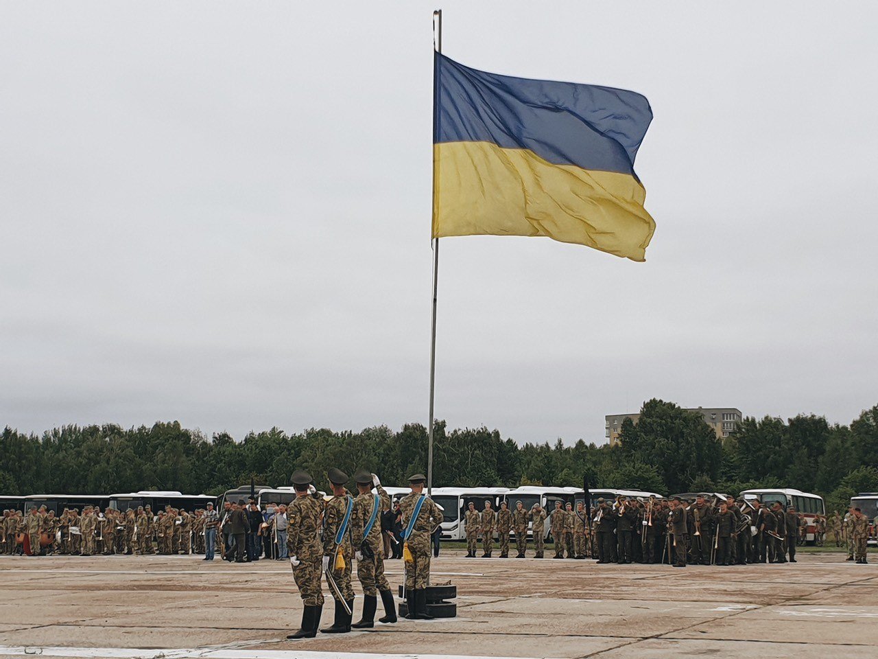 В Киеве уже репетируют парад в честь Дня Независимости