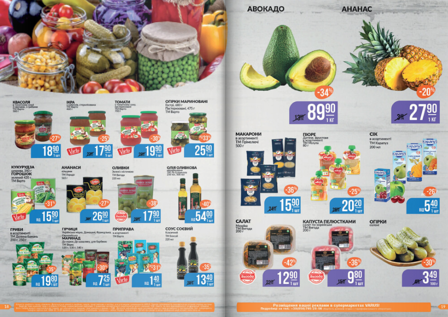 Акции и скидки супермаркетов Киева какие продукты выгодно