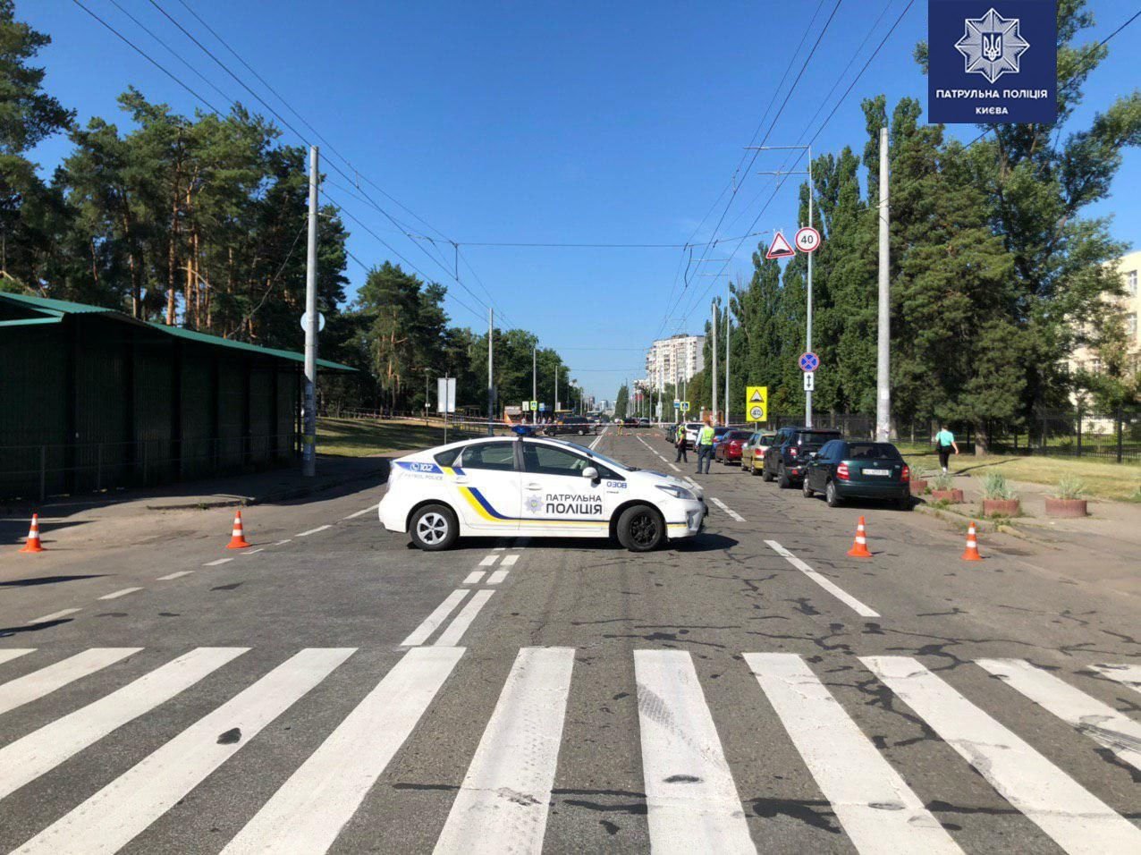 В Киеве перекрыли дорогу недалеко от станции метро: детали , фото-2 В Киеве перекрыли дорогу недалеко от станции метро: детали , фото-2