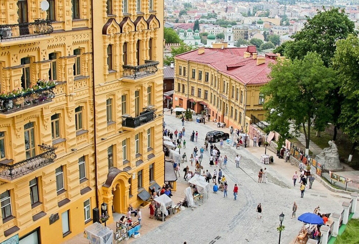Самые красивые пешеходные улицы Киева