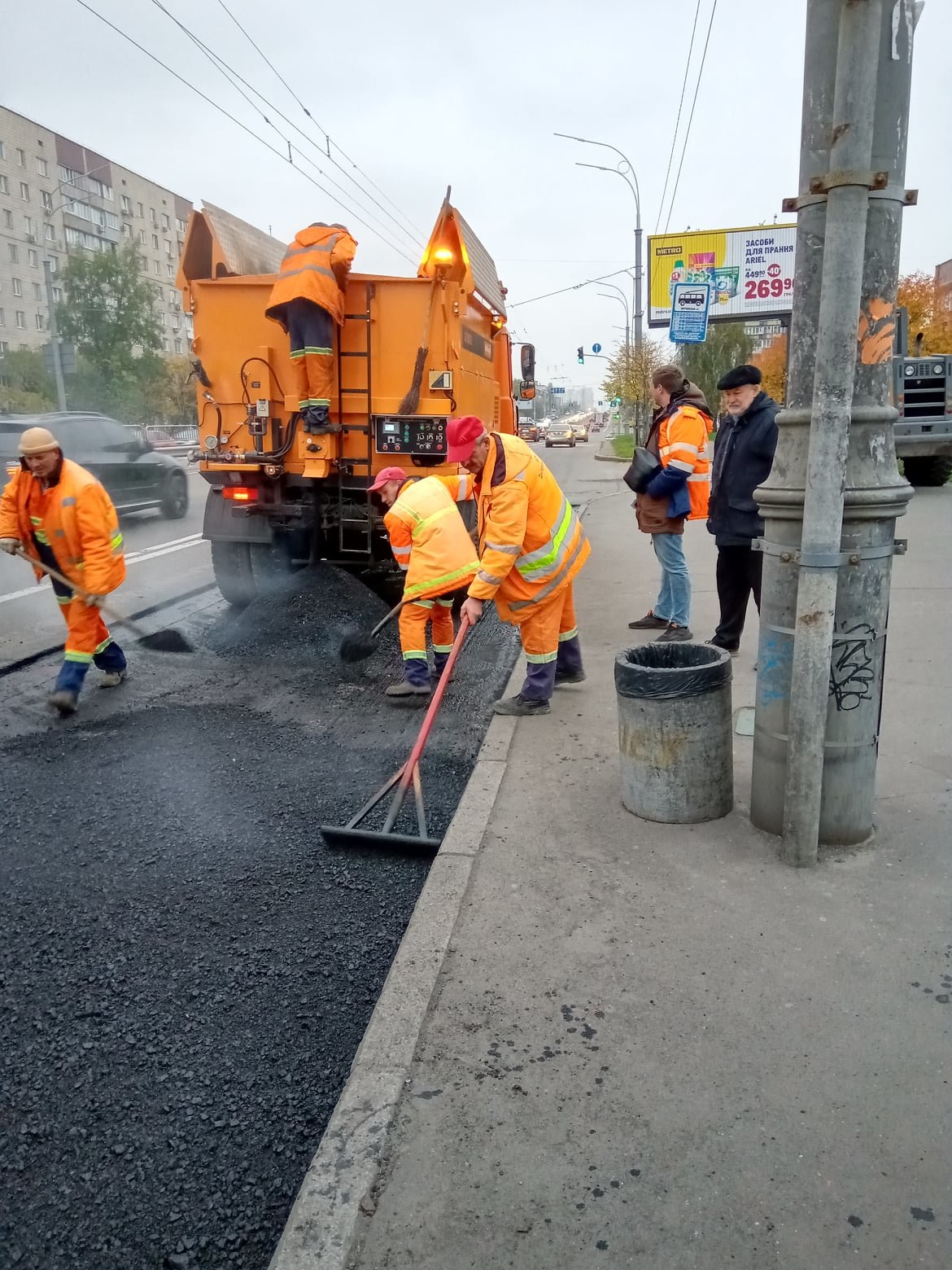 Научные разработки Института химии: киевскую дорогу покрыли модифицирова..., фото-2, Днепровская районная в городе Киеве государственная администрация