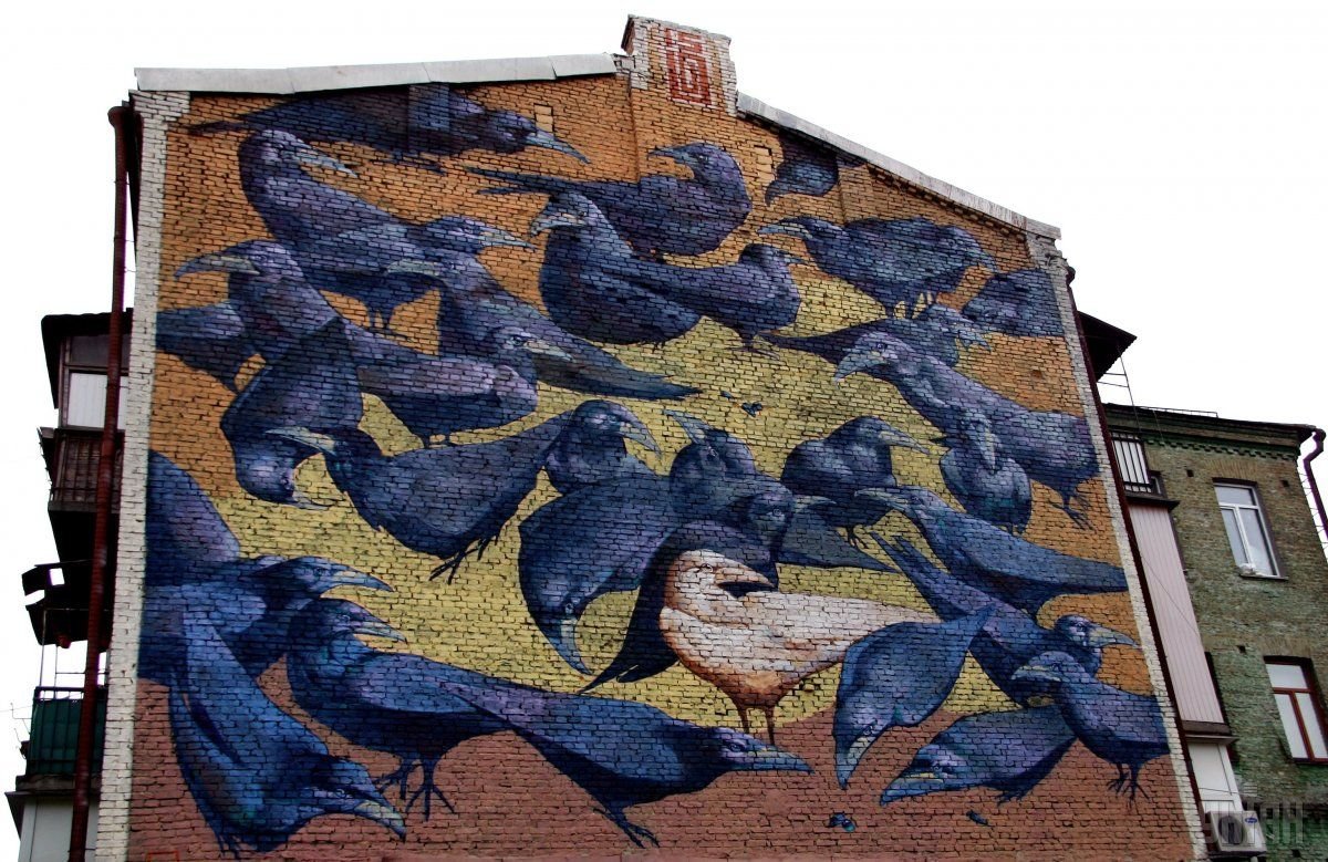 10 самых ярких муралов в Киеве, которые стоит увидеть, Фото: Униан
