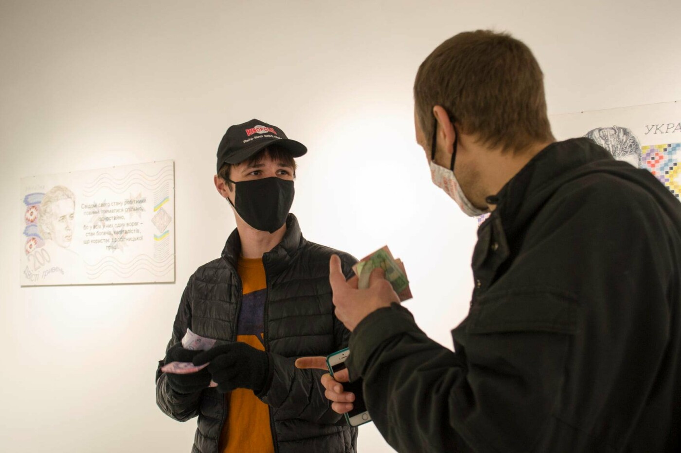 Бранч з нагоди відкриття персональної виставки Давида Чичкана "Портрети, які говорять", Фото: Veronika Monakova