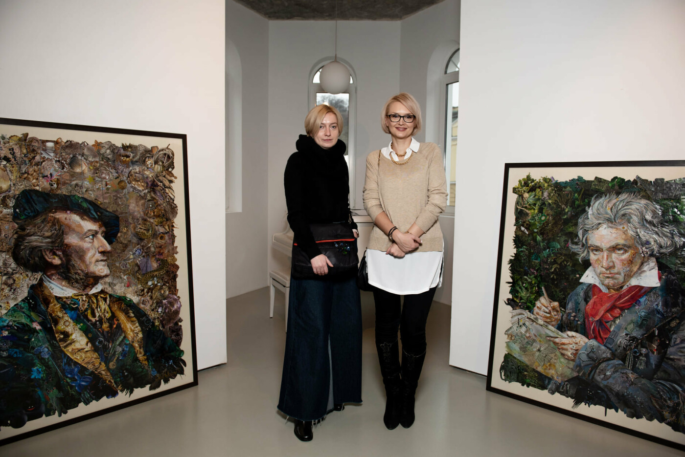 Бранч з нагоди відкриття персональної виставки Давида Чичкана "Портрети, які говорять", Фото: Veronika Monakova