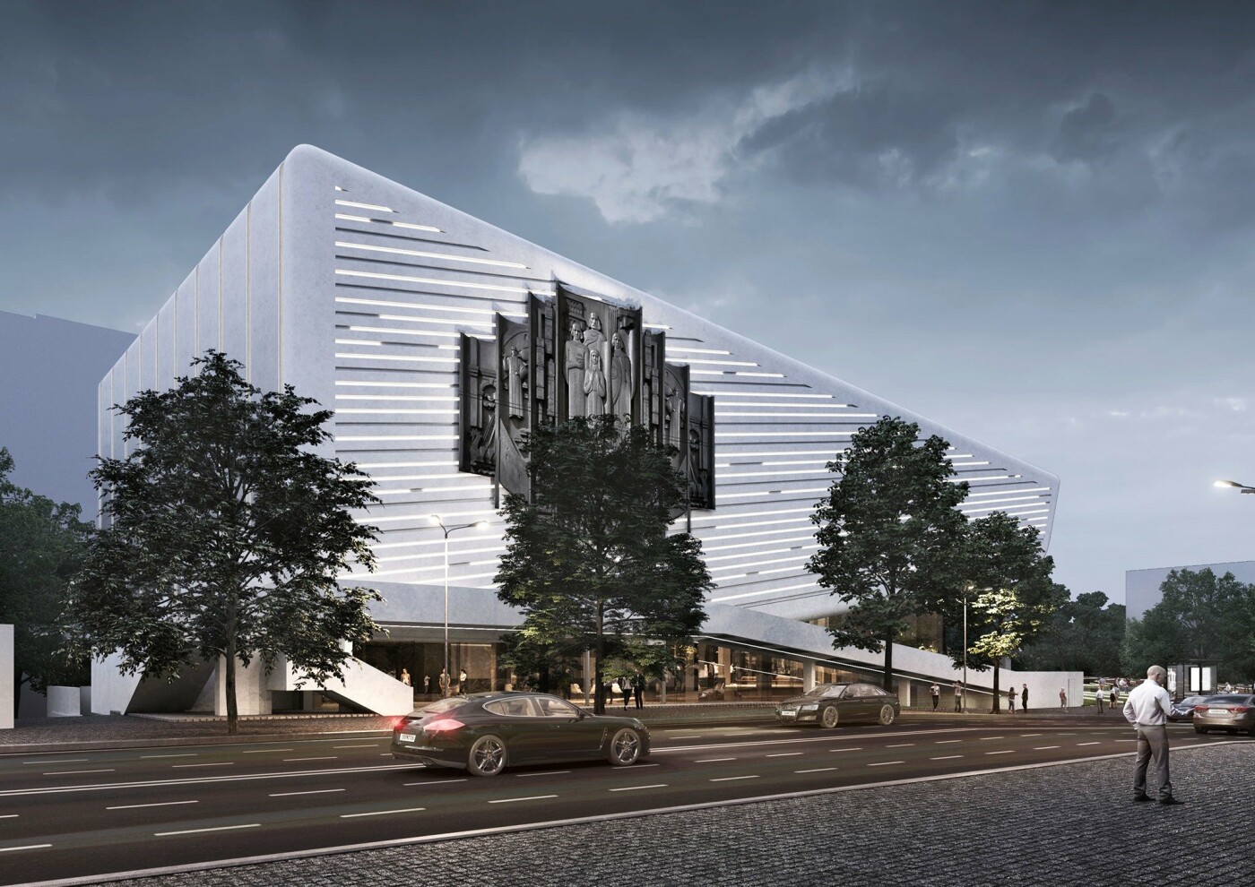 Как будет выглядеть кинотеатр "Киевская Русь" после капитального ремонта, Визуализация Ларисы Зубенко