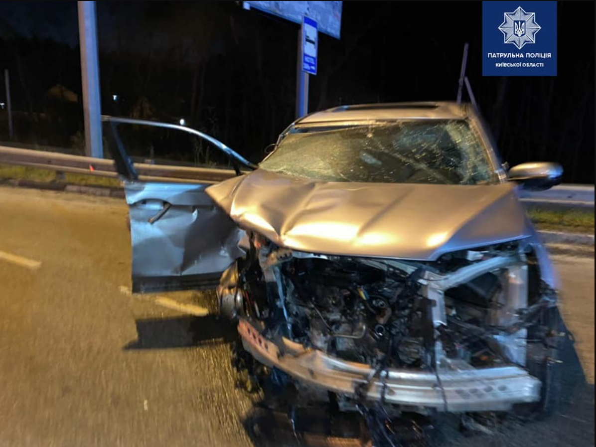ДТП, Киев - Чоп, пресс-служба патрульной полиции Киевщины.