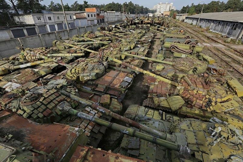 Кладбище танков в Киеве: где находиться и как туда попасть Кладбище танков в Киеве: где находиться и как туда попасть, Фото: Urbex Tour