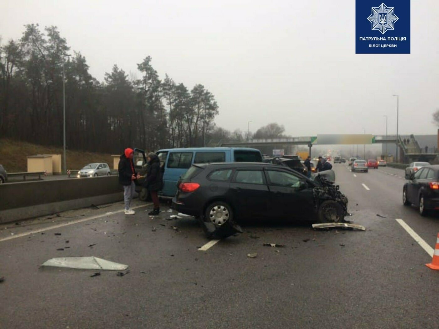 ДТП около села Вита-Почтовая, Пресс-служба патрульной полиции Белой Церкви