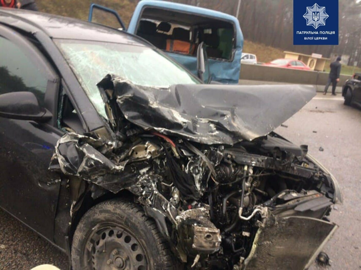 ДТП около села Вита-Почтовая, Пресс-служба патрульной полиции Белой Церкви