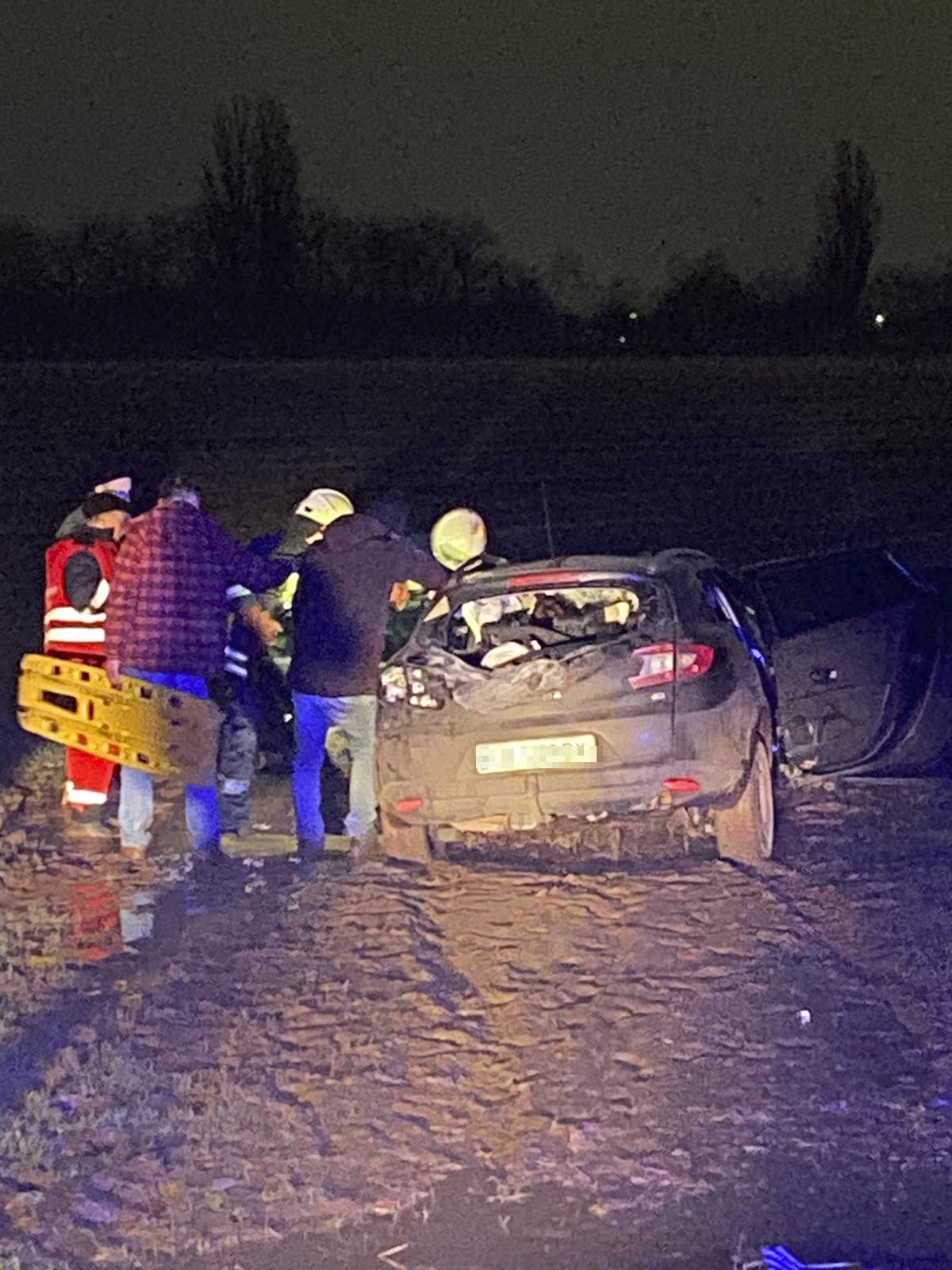 Под Киевом столкнулись Lexus и Renault Megane