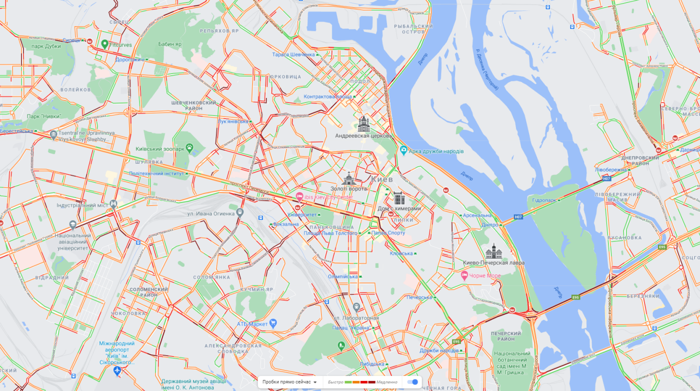 Карта киев реальная. Банковая улица Киев на карте. Пробки в Киеве онлайн сейчас.