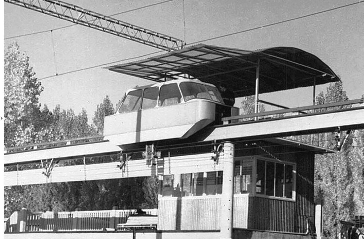Киевский монорельс: история транспорта будущего, оставшегося в прош... Киевский монорельс: история транспорта будущего, оставшегося в прошлом, - ФОТО, Фото: Клуб Коренного Киевлянина