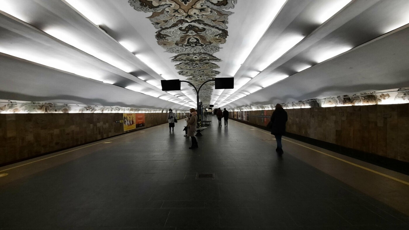 На каких станциях в Киевском метро уже есть табло с указанием времени до прибытия поезда