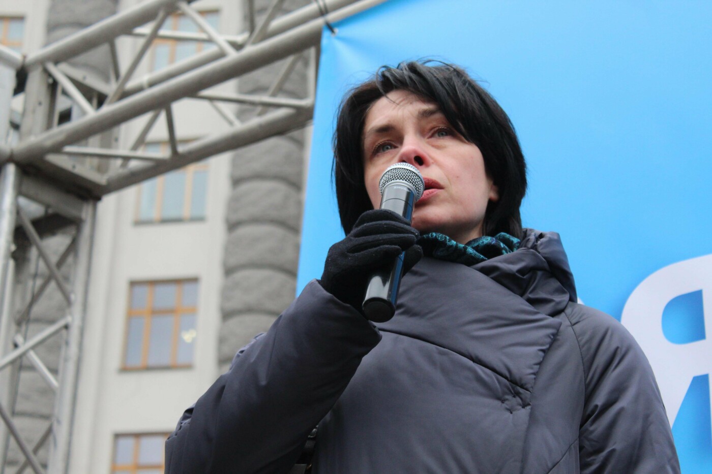 В Киеве состоялась акция по защите Гостиного двора, Фото: 44.ua