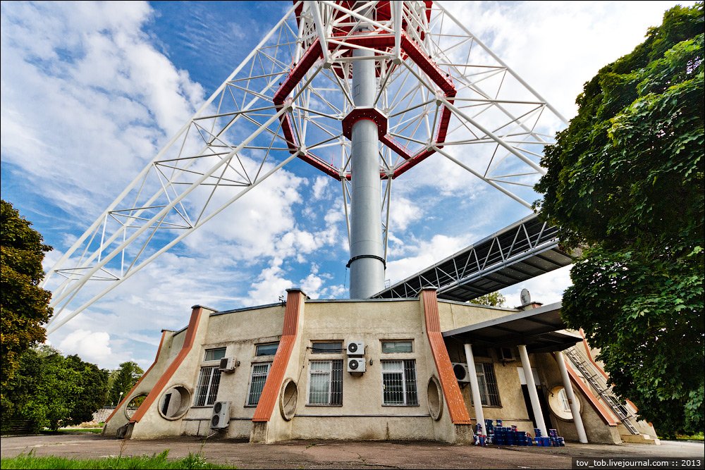 Выше Эйфелевой башни: чем еще уникальна Киевская телевышка, - ФОТО, Фото: tov_tob.livejournal