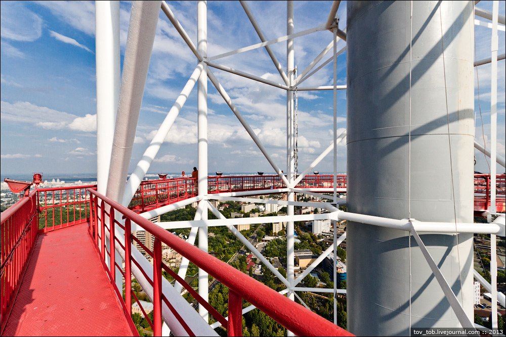 Выше Эйфелевой башни: чем еще уникальна Киевская телевышка, - ФОТО, Фото: tov_tob.livejournal