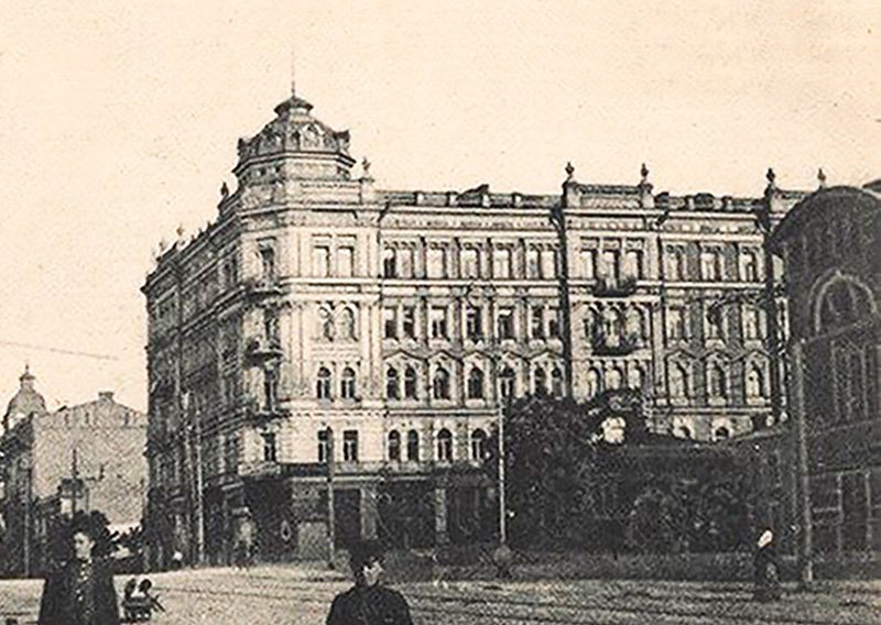 Дом Самонова в Киеве (фото начала XX века) Дом Самонова в Киеве (фото начала XX века), фото: Википедия